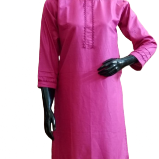 Pink Kurti Design # 2