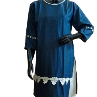 Blue Kurti Design # 1