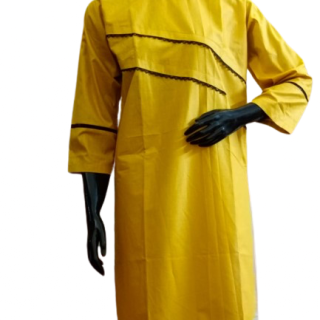 Yellow Kurti Design # 1