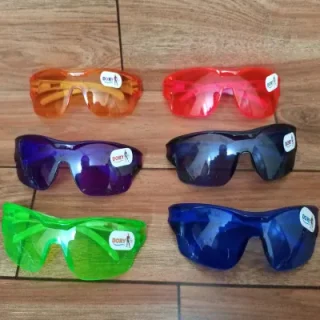 Fancy Style Glasses / Sun Glasses / Party Glasses / Kid Glasses / Colorful Kids Glasses - Random Multi Color Art # SS-G00019-1Pc