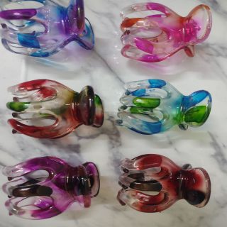 Fancy Stylish Hair Catcher for Girls and Women - Random Multi Color- Art# SS-Transparent-FGAH-0003-1Pc