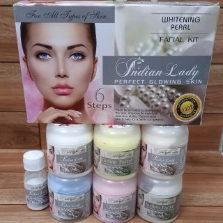 Indian Lady Facial Kit  (6 x 100 ML Full Set) Art # SS-FKIL K09