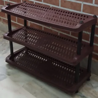 Large Home & Office Multipurpose Plastic Rack / Shoe Rack Art # SS-LSR01