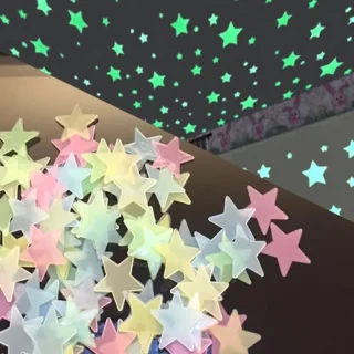 3D Luminous Star Wall Stickers