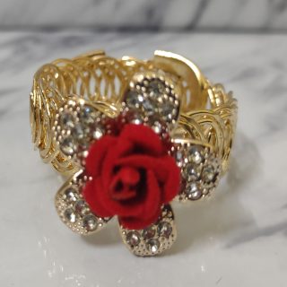 Fancy Stylish Bracelet Best for baby  Girls - Random Multi Color- Art# SS-Bracelet Flower-FGAH-0002-1Pc