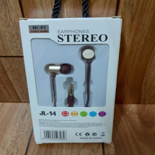 Metal Stereo Earphone Art # JL-14 (1 Pcs)