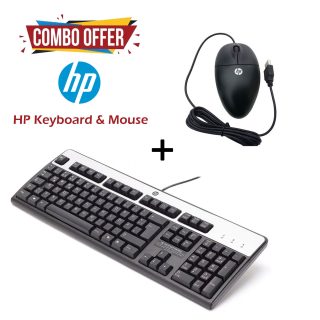 Branded Classic USB Mouse & Keyboard Art # SS-HP-M&KB01