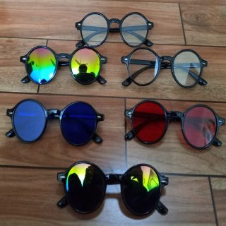 Fancy Glasses / Sun Glasses / Party Glasses / Kid Glasses / Round Glasses - Multi-color  Art # SS-RG0001-1Pc