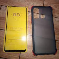 TECNO Spark 5 Anti-shock Back Cover + Glass Protector