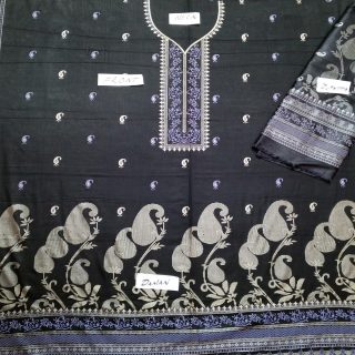 Fancy Printed Lawn Unstitched 3 Piece Suit Best for Girls  & women - Art# SS - FPL - SL8000-27 - UF