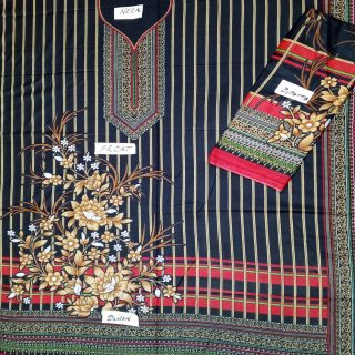 Fancy Printed Lawn Unstitched 3 Piece Suit Best for Girls  & women - Art# SS - FPL - SL8000-28 - UF