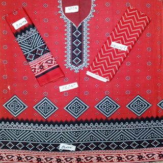 Fancy Printed Lawn Unstitched 3 Piece Suit Best for Girls  & women - Art# SS - FPL - SL8000-17 - UF