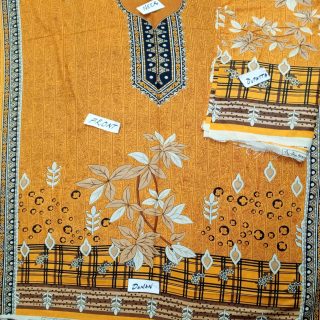 fancy printed lawn unstitched 3 piece suit best for girls & women - art# ss - fpl - sl8000-52 - uf