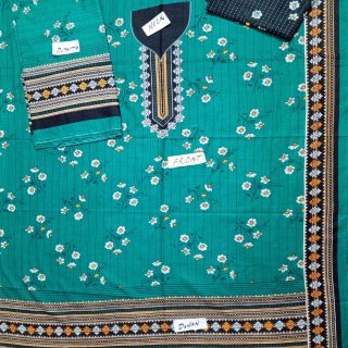 Fancy Printed Lawn Unstitched 3 Piece Suit Best for Girls  & women - Art# SS - FPL - SL8000-58 - UF