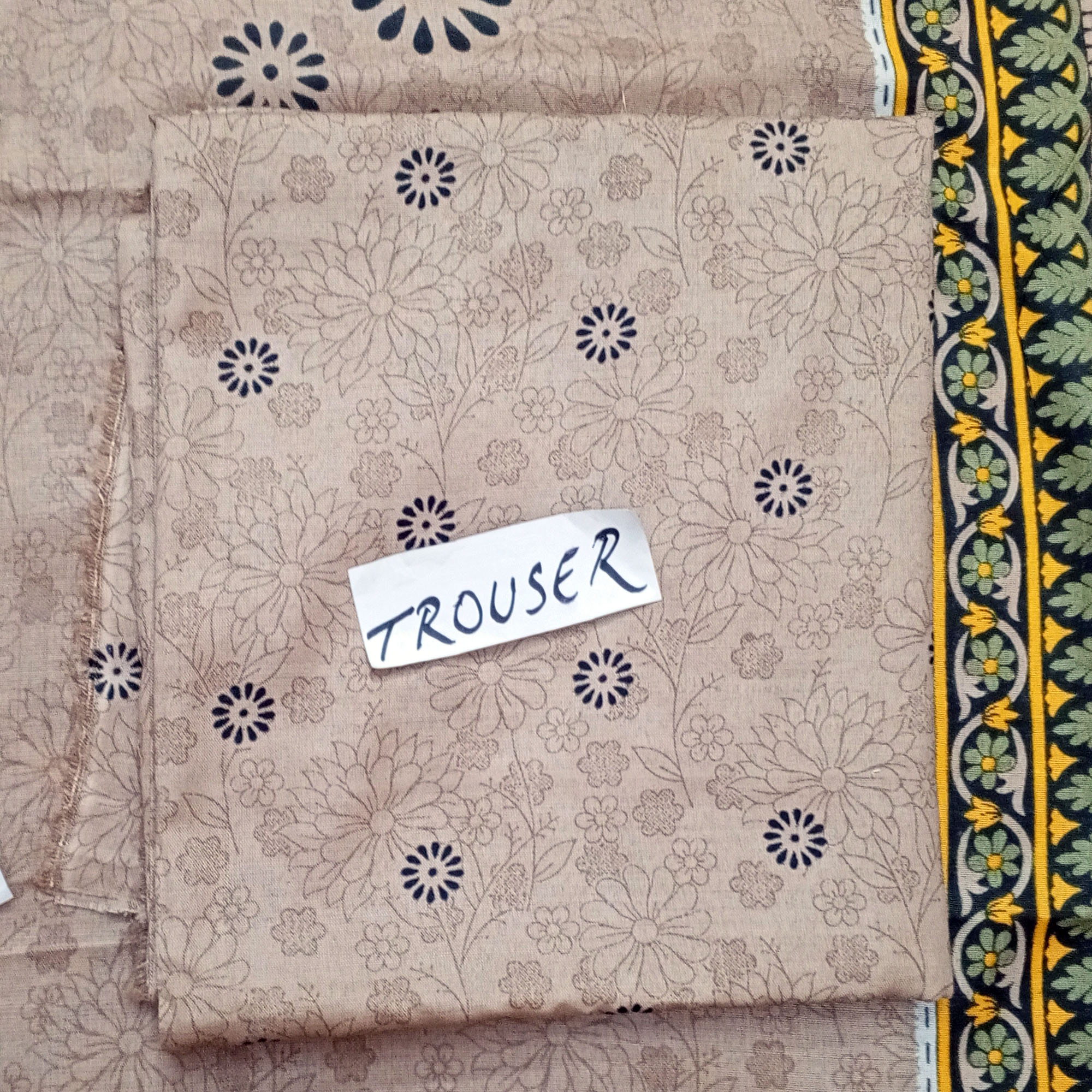 Fancy Printed Lawn Unstitched 3 Piece Suit Best for Girls & women - Art# SS - FPL - SL8000-45 - UF - Image 5