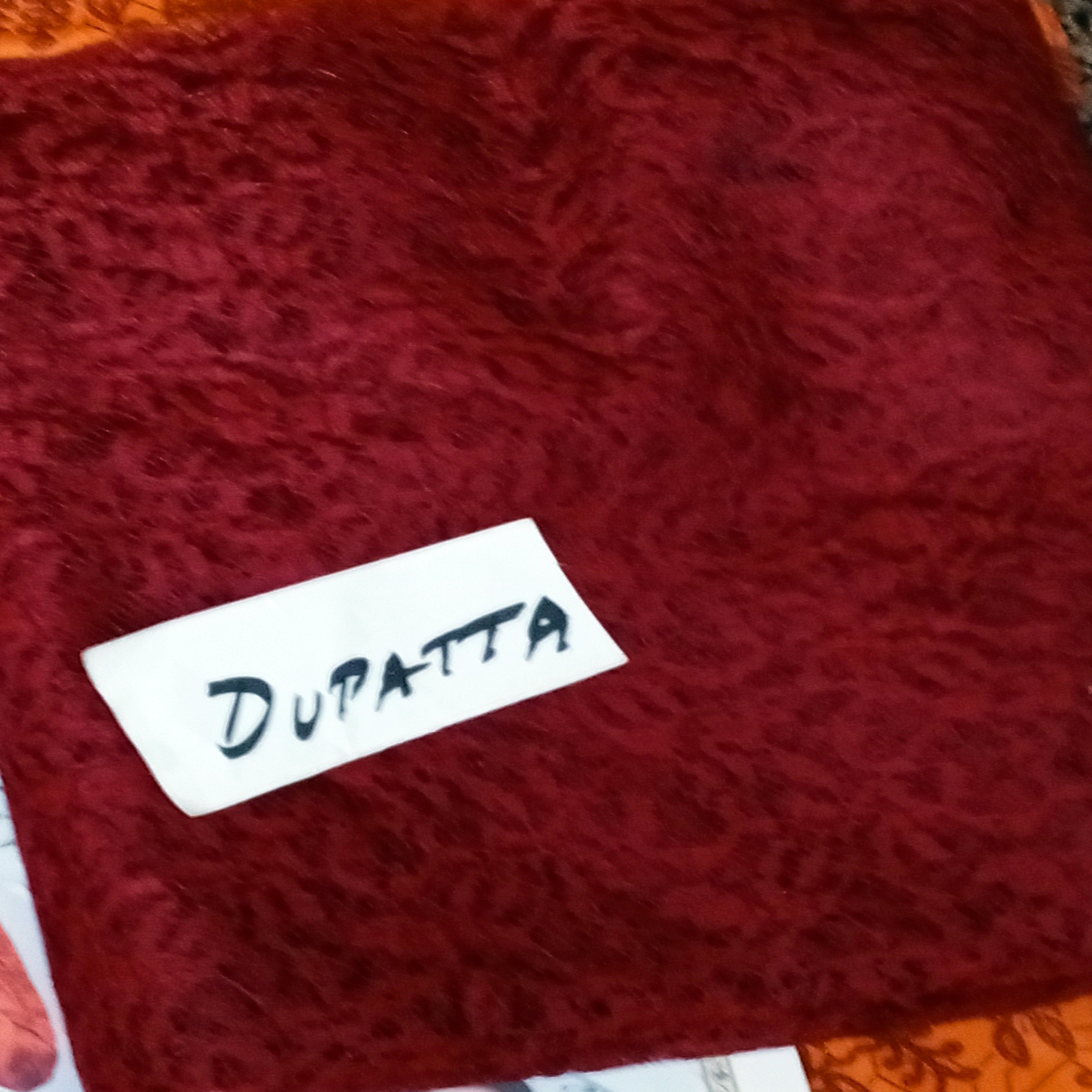 Fancy Malai Printed Unstitched 3 Piece Suit Best for Girls & women - Art# SS - FMPL - SC - M03 - UF - Image 3