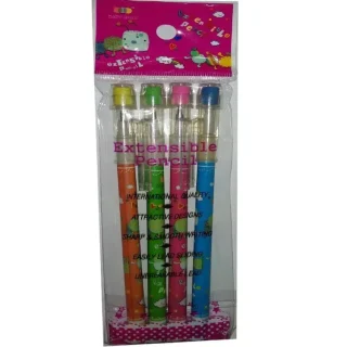Non Sharpening Pencil (Extensible Pencil) (4 Pcs/1 Pkt)