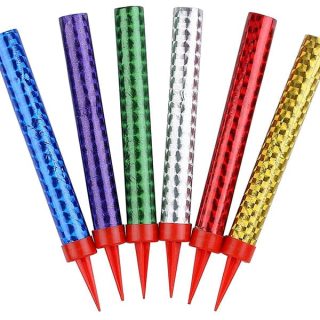 Sparkling Candle Large - Multicolor - (1 Pcs)