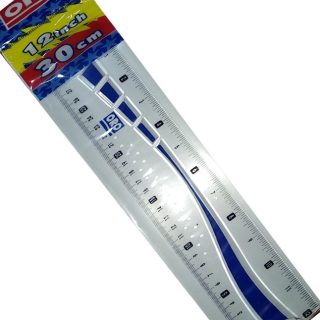 ORO 12 Inch Plastic Ruler Scale Art # 421