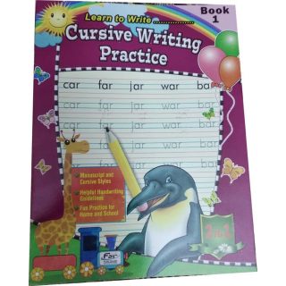 Cursive Writing Practice Book # 3