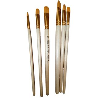 Professional Art Filbert Brush Set