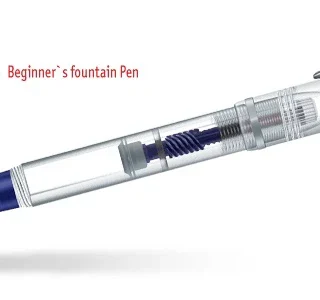 Dollar 717i Transparent Fountain Pen Art # FP-717iT