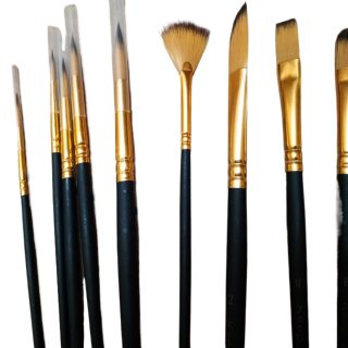 Professional Art Multi Shape Brush Set
