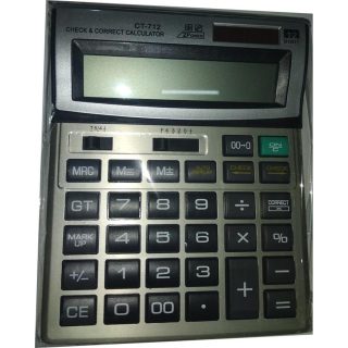 Calculator 12 Digits Art # 712 (1 Pcs)