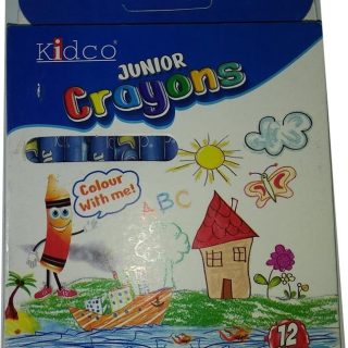 Kidco Junior Crayon 12 Colors (1 Pcs)