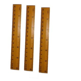 6 Inch Wood Ruler