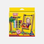 ORO Coloroid Box of 24 Pencil Colors