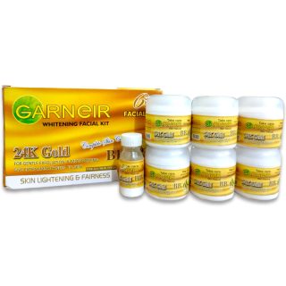 Garnier Gold Facial Kit  (6 x 100 ML Full Set) Art # SS-FKGG K11