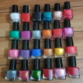 Peel Off Nail Paints Multicolor Art # SS-PONP 01