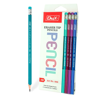 DUX Eraser Tip Pencil ART # 888 (1 Pkt)