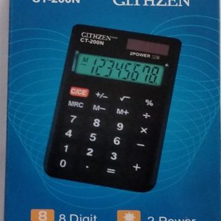 Pocket Size Calculator 8 Digits Art # Ct-200N (1 Pcs)