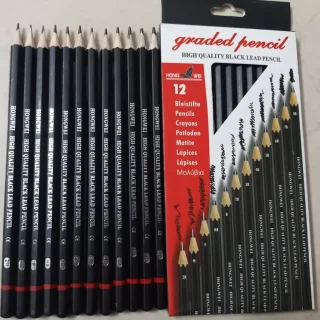Pack of 12 Pcs of Drawing / Sketching pencils Art# SS-SP-002